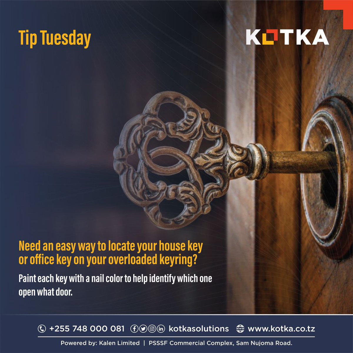 kotkasolutions's tweet photo. Did you know?

#tiptuesday #kotkasolutions #kalenltd #tuesday #keyrings #tips #digitalmarketing #developers https://t.co/fvvOewKEDj