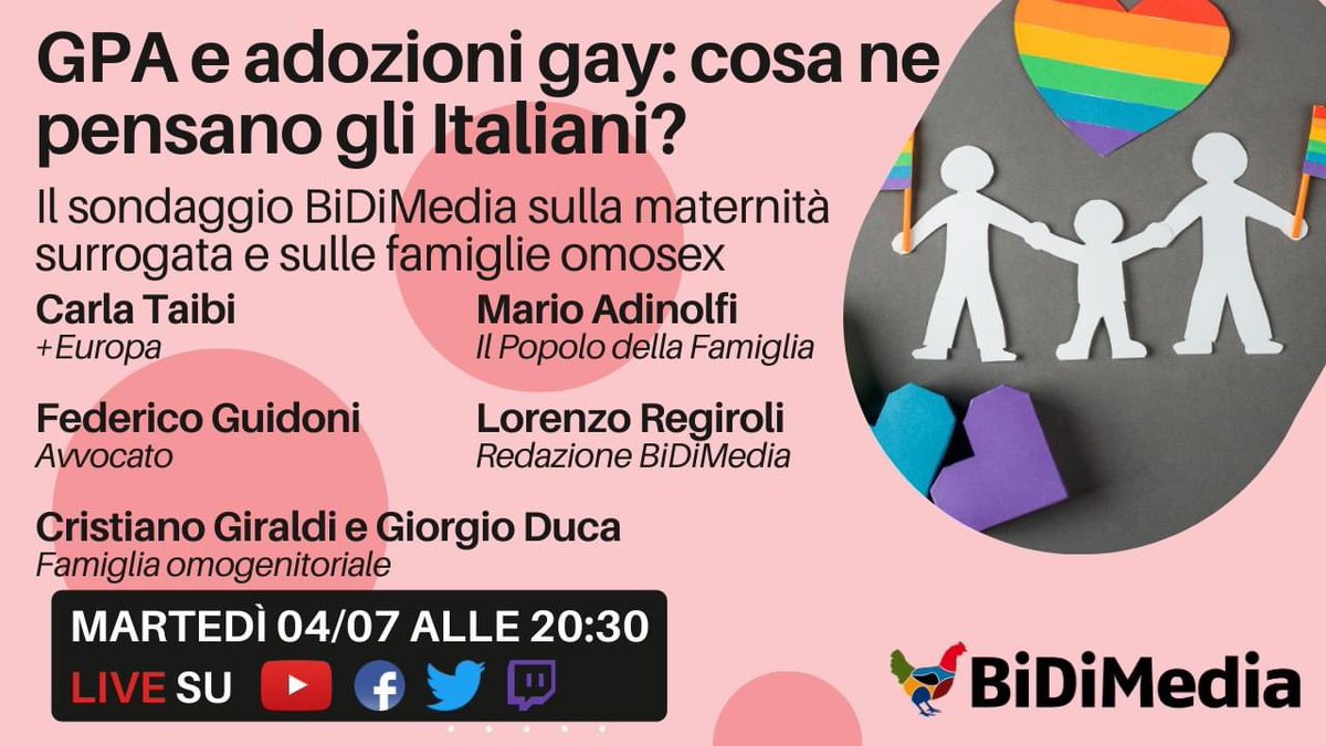Sono stato invitato stasera a un dibattito sull’utero in affitto. Considero già una sconfitta che sul tema si debba discutere. Questa società è talmente impazzita che discute se sia giusto o no affittare il corpo d’una donna in stato di bisogno e comprare il bimbo che partorisce.