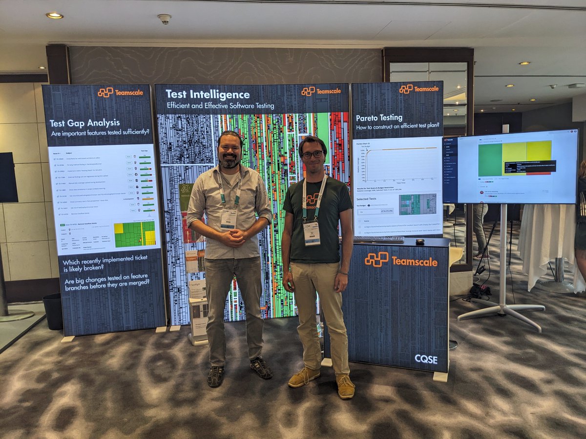 cqse's tweet image. Copy &amp;amp; Paste-Programmierung, Software Qualität und Clone Detection - das sind die Themen, die @ElmarJuergens und Jakob Rott (@cqse) auf der @oop_conference umtreiben: Am Stand und in Vorträgen, zum Beispiel heute um 14:15. cqse.eu/oop_sommer_202…