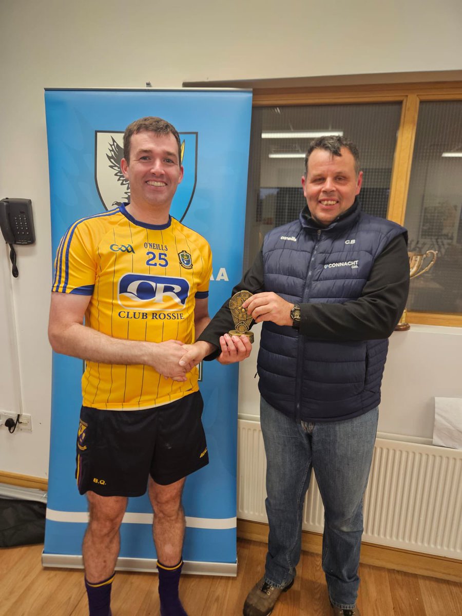Brendan Quinn from <a href="/RoscommonGAA/">Roscommon GAA</a> runner up in Connacht Senior Puc Fada