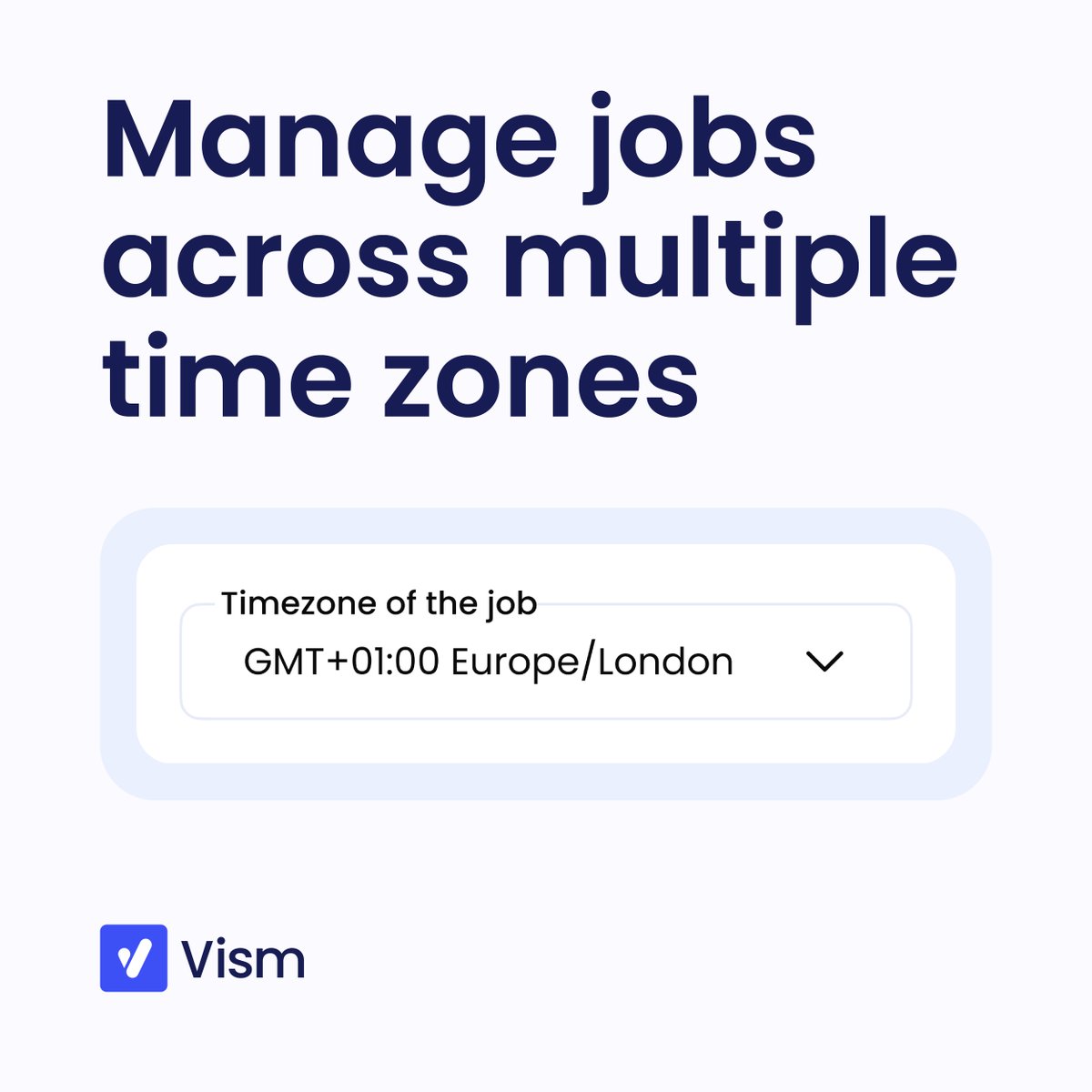 VismApp's tweet photo. 🌍 Dealing with signage &amp; print installations across multiple timezones? Vism helps you manage timezone complexities with ease. ⏰

Discover all our industry-specific features with a 30-day free trial:
https://t.co/mlEkv2EA6i https://t.co/o3KtJ7kMtT