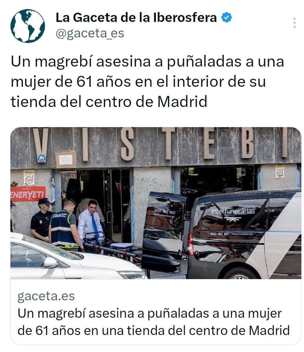 Capitana_espana's tweet photo. Si el agresor fuera un español ya estaría la ministra y su ejército vomitando su odio hacia el hombre... Pero cómo el agresor es magrebí callan cómo lo que son, Pvtas. https://t.co/mqULlhYcCZ