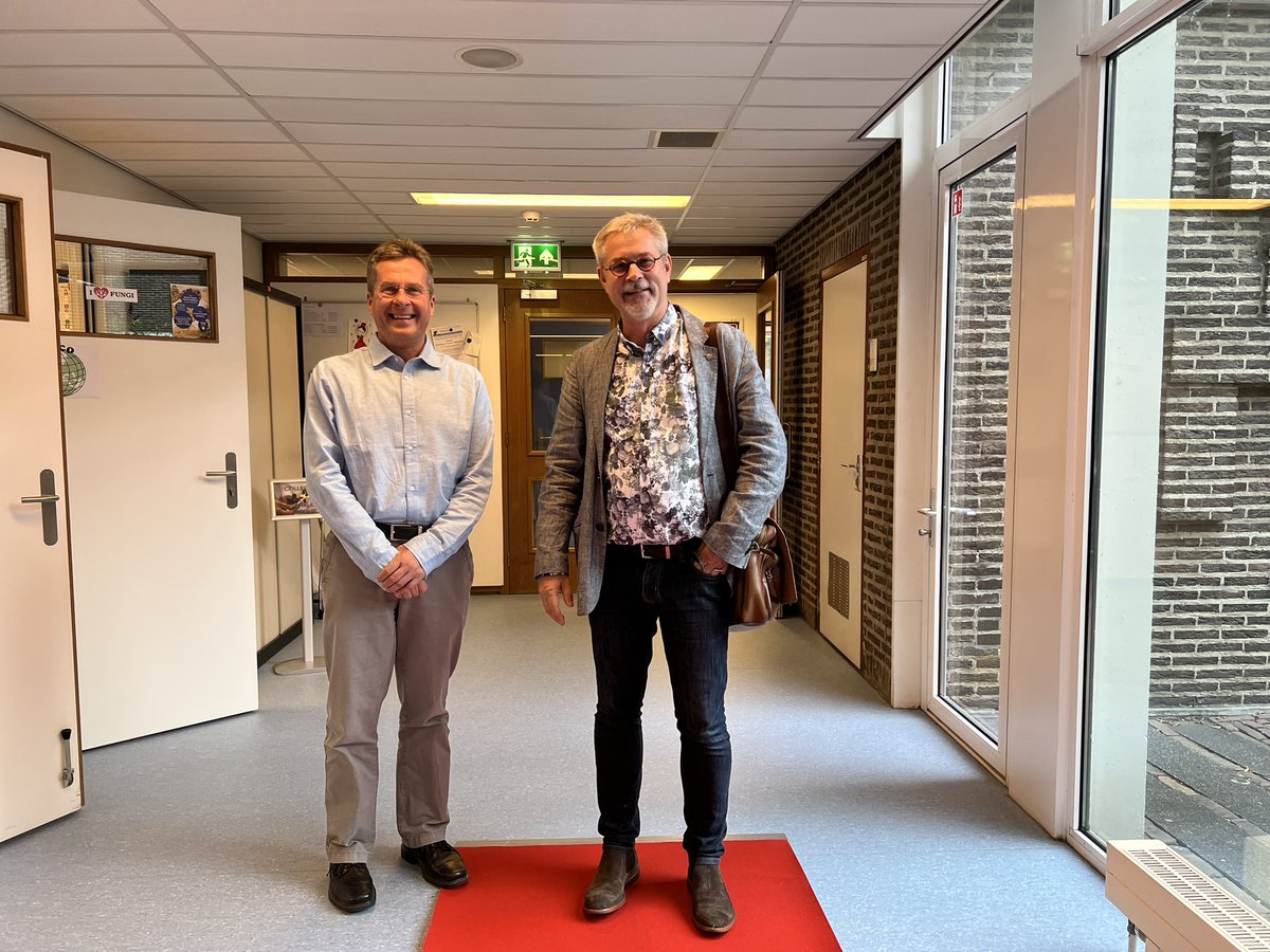 Today we welcome our new director, Prof. Wieland Meyer!!