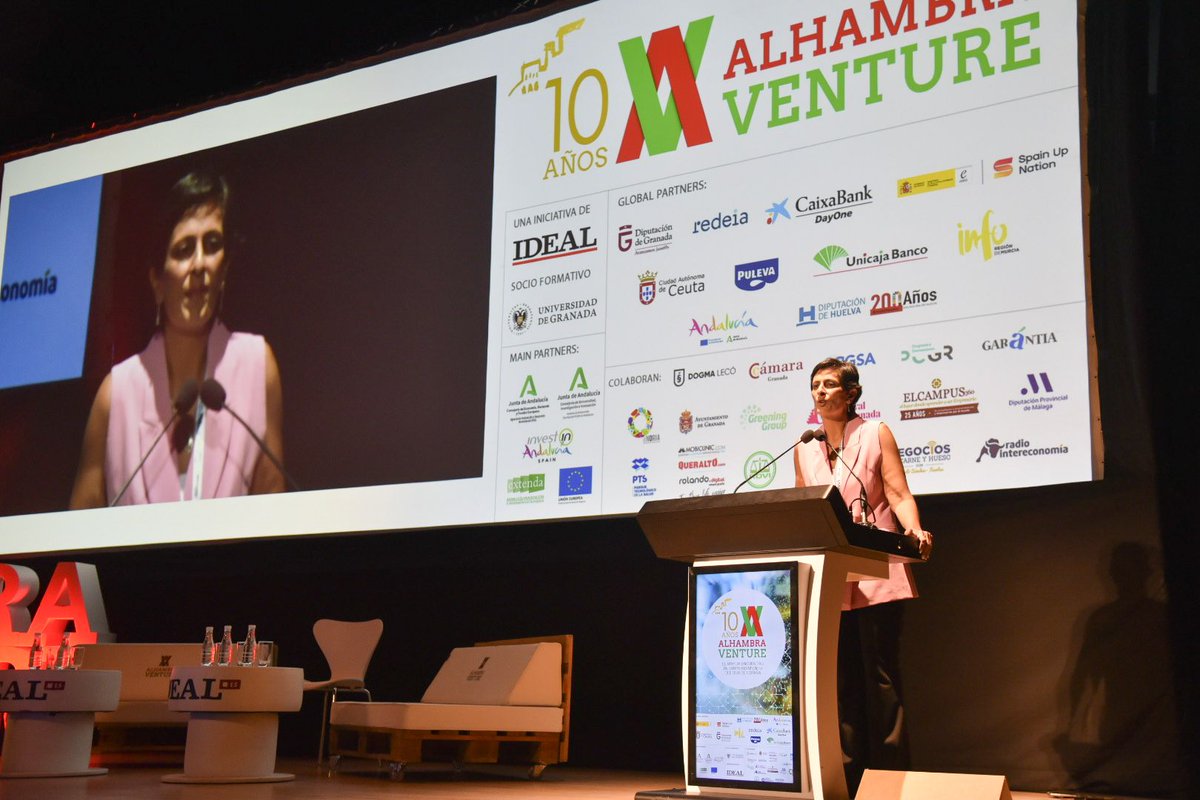Arrancamos #AlhambraVenture23

📡 Sigue en directo #AlhambraVenture, el mayo evento de emprendimiento del Sur de España: ideal.es/granada/direct…