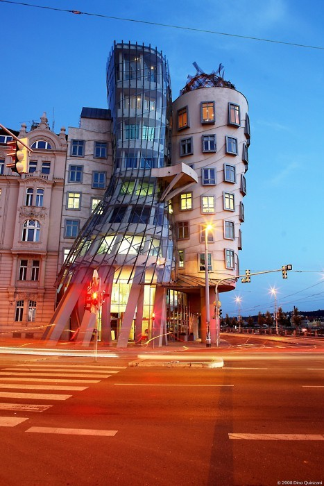 Dancing House, Prague, Czech Republic #DancingHouse #Prague #CzechRepublic arianawood.com