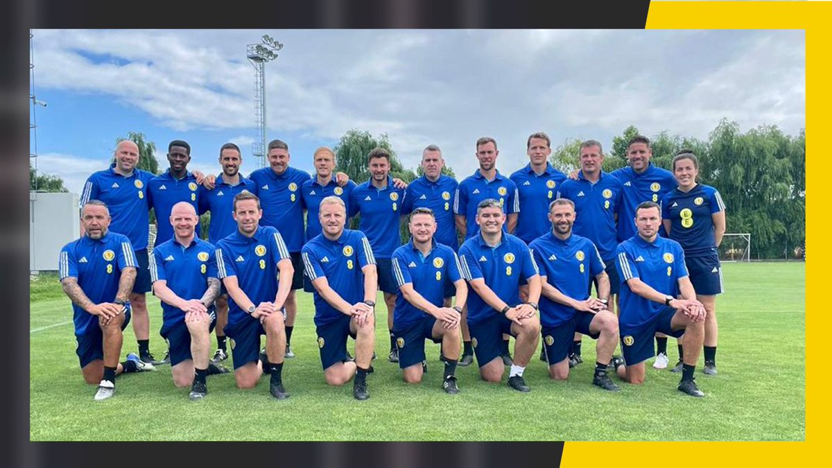 ScottishFA's tweet image. This year&apos;s UEFA Pro Licence in-take travelled to Romania for the UEFA Under-21 European Championships last week.

The group sat in on presentations and took part in match analysis sessions as part of their on-going learning with our Coach Education department.