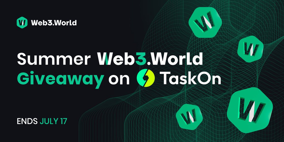 Web3World (@w3w_exchange) on Twitter photo Enter the guaranteed rewards bonanza in #Web3World Summer #giveaway on <a href="/taskonxyz/">TaskOn | Ultimate Web3 Community Growth Platform</a> ๐ค
๐taskon.xyz/campaign/detaiโฆ
Eligible participants can receive #USDT & #W3W #testnet tokens Enter the guaranteed rewards bonanza in #Web3World Summer #giveaway on <a href="/taskonxyz/">TaskOn | Ultimate Web3 Community Growth Platform</a> ๐ค
๐taskon.xyz/campaign/detaiโฆ
Eligible participants can receive #USDT & #W3W #testnet tokens