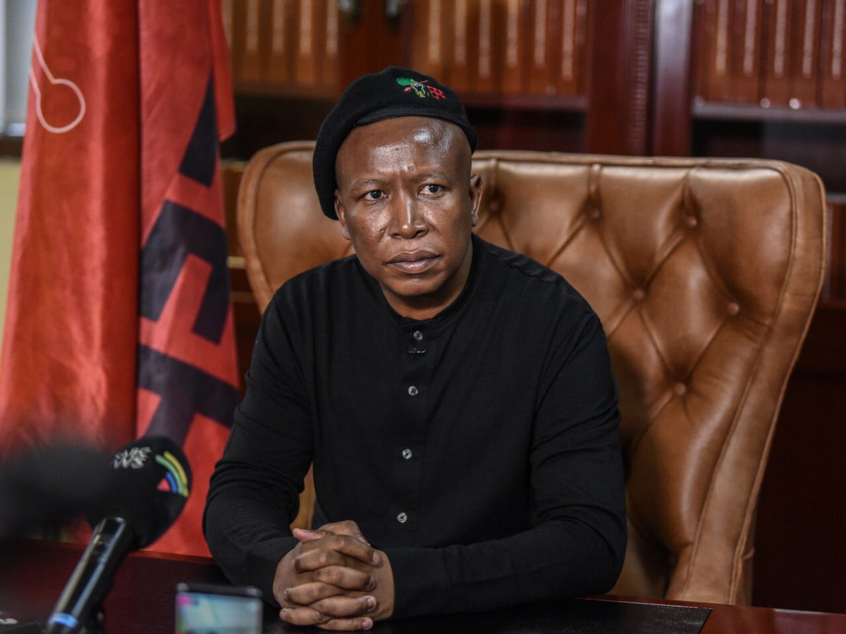 AndiswaMadikazi's tweet photo. We must divorce this thing of thinking Julius Malema is an ordinary politician in SA because he is not. 

World leaders are dying to share a table with him because he is a political beast. His BRICS invitation is a clear indication that he is a solution to the African problem. https://t.co/kiTK3j3EZS