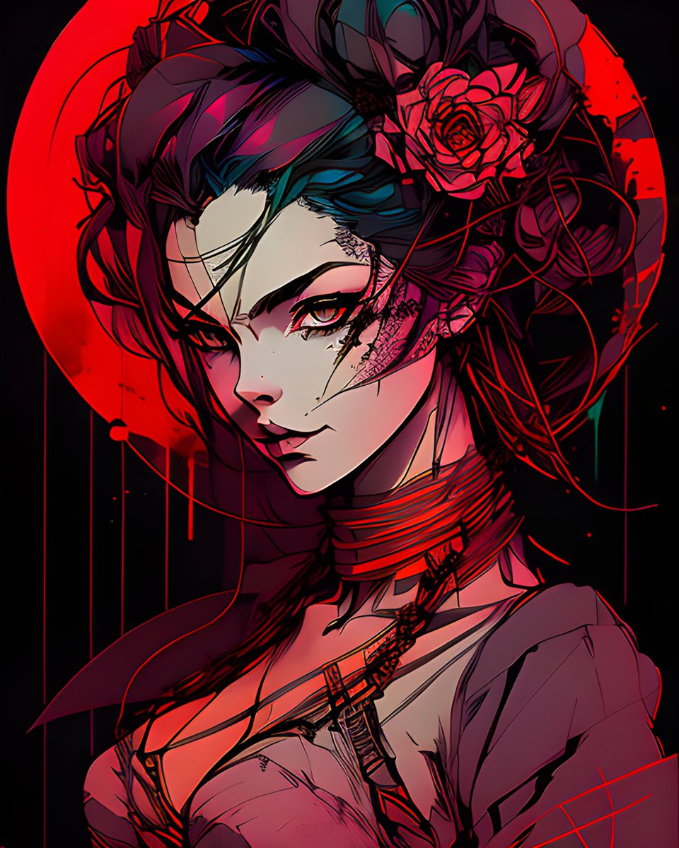 33_nunn40612's tweet photo. GM #NFTCommunity πβοΈ
In the dimly lit realm of the Blood Queens,where darkness and mystique reign,there existed a queen known as Seraphina.π
https://t.co/xtr0KR3Qjh
#NFTs #nftart #nftartgallery #NFTCollection #nftloopring #NFTlover #loopring #Layer2 #LoopExchange #LRC https://t.co/YLahWin3O0