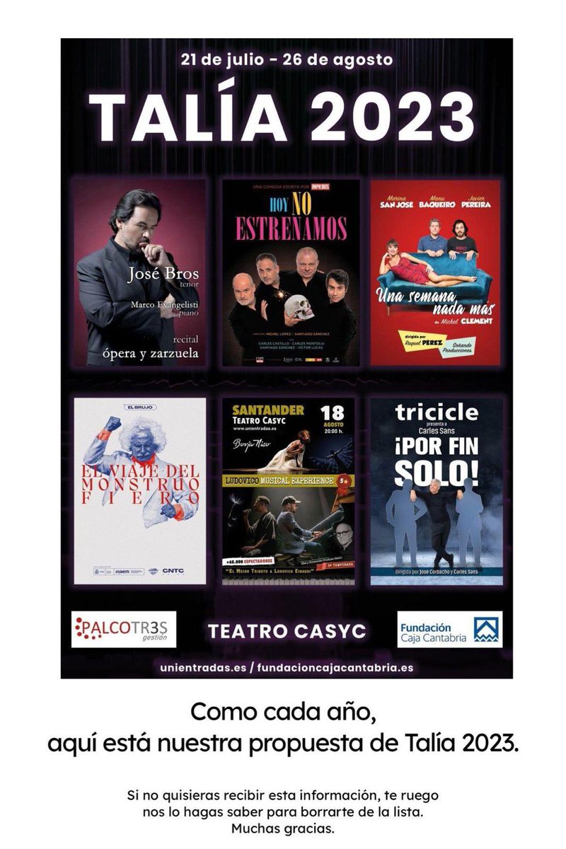 No podíamos faltar a la cita…