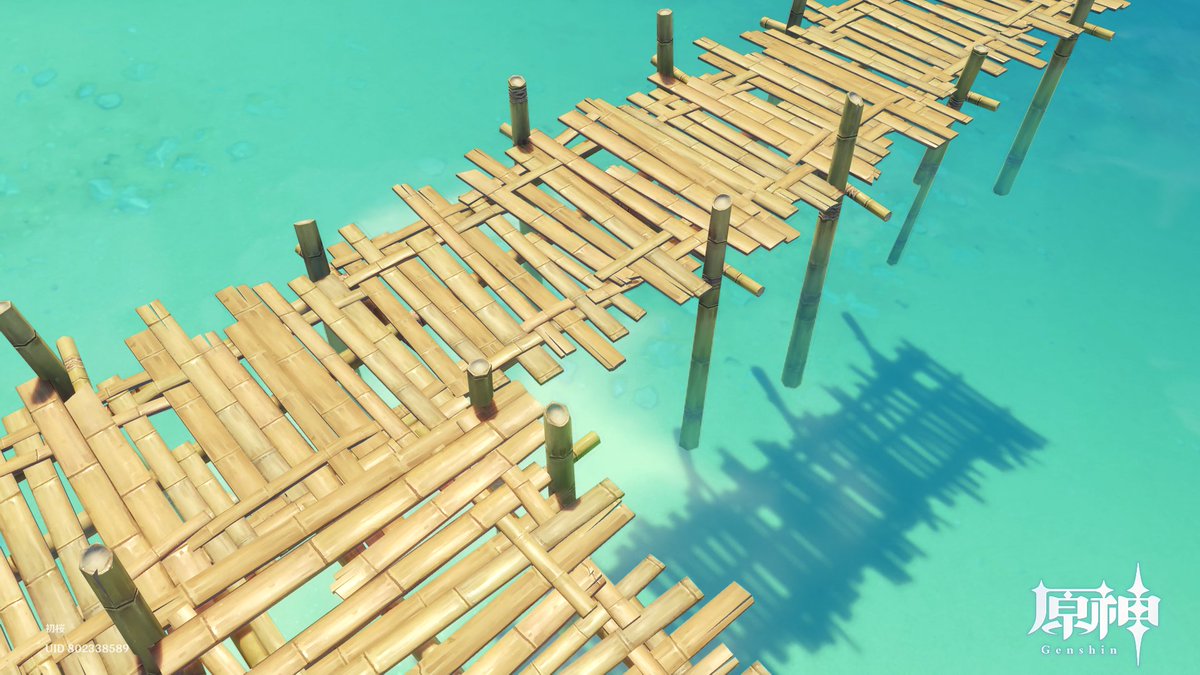 hatsuzakura_gi's tweet photo. 3628

竹の橋
・～・～・
水面の影。

Bamboo bridge
・～・～・～・～・～
Shadows on the water.

#原神 #原神写真部
#璃月 #珉林
#GenshinImpact #Liyue
#Minlin https://t.co/widwQpoQpQ