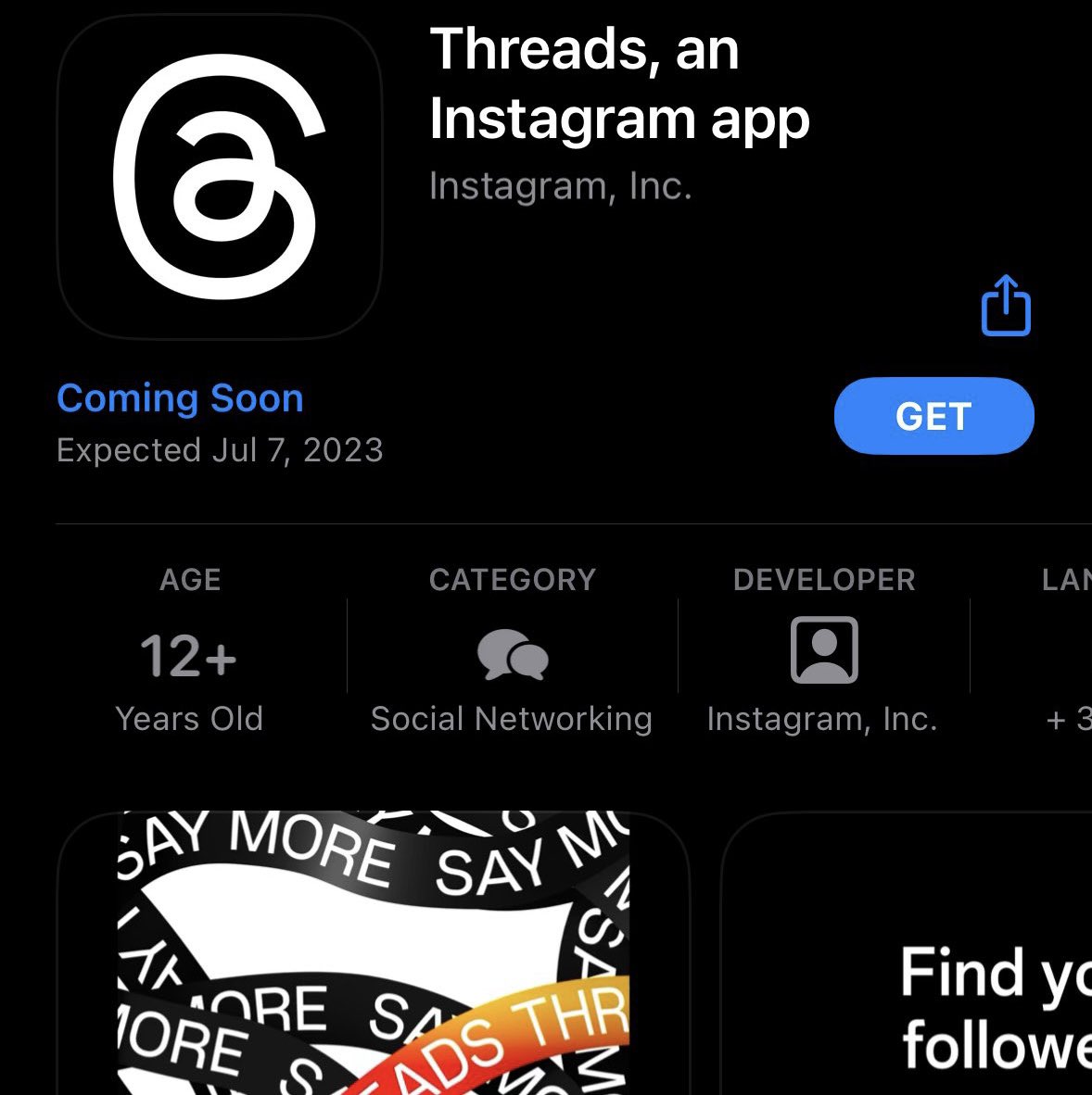 AshCrypto's tweet photo. 🚨 BREAKING 🚨

TWITTER RIVAL “THREADS” BY META
INSTAGRAM IS SET TO LAUNCH ON 
6TH JULY. MARK ZUCKERBERG HAVE
BUILT HIS CAREER BY COPYING 
OTHERS. 

Facebook - copied 
Stories - Snapchat 
Reels - copied from tiktok
Verification - copied from musk
Now threads - copy of twitter https://t.co/LSMoIvREkr