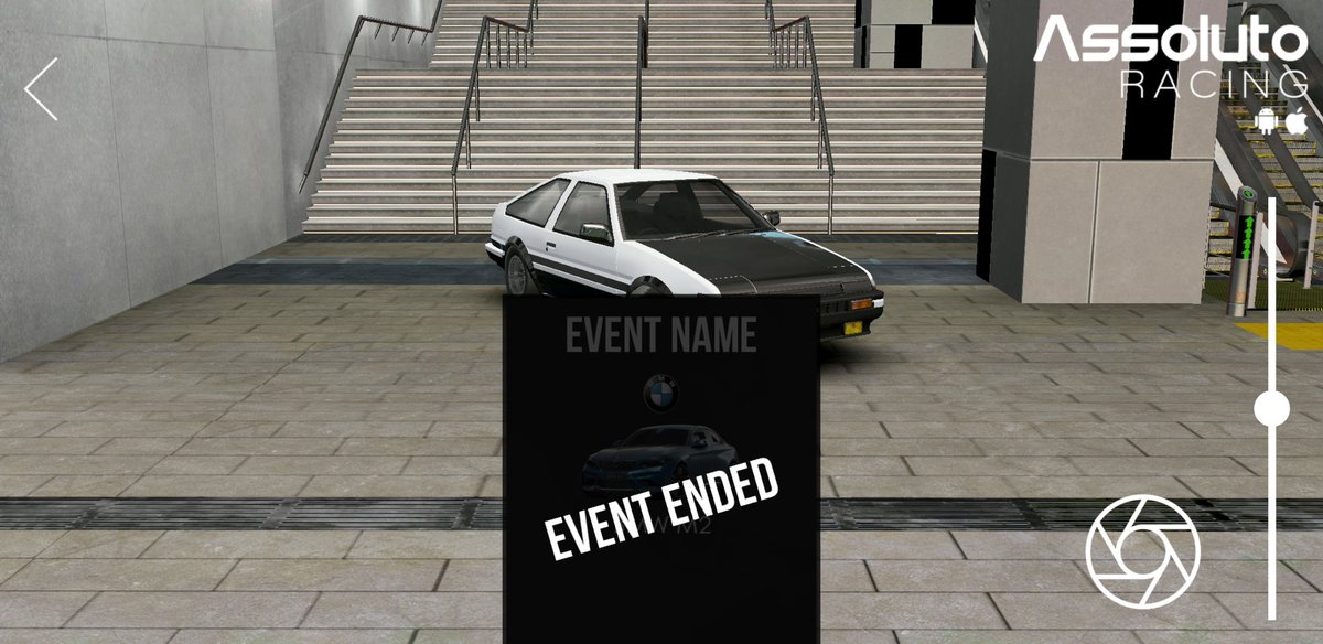 sephiro83968340's tweet photo. @AssolutoRacing This happened when I went from the out of the event menu https://t.co/waV30rQHnQ