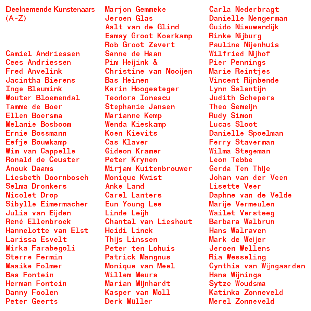 Mis het niet! Opening Hoe = Het Nu 2023 🎊

Van 8 juli t/m 27 augustus ontdek je in het Apeldoorns Centrum voor Eigentijdse Cultuur nieuw werk van meer dan negentig kunstenaars uit de regio Oost-Nederland. Mis het niet en kom op 8 juli om 16.00u naar de feestelijke opening!