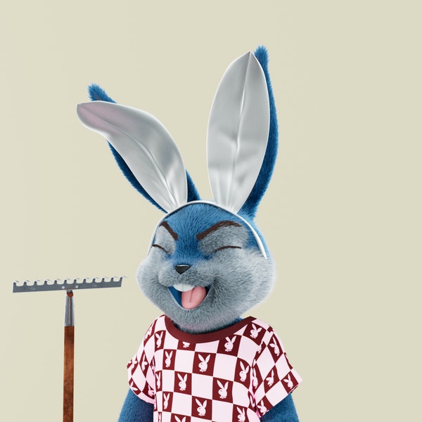 Everyone needs at least one rabbitar with the classic rake trait!

@PlayboyNFTS #TraitTrivia #GoodVibes #RakeIt