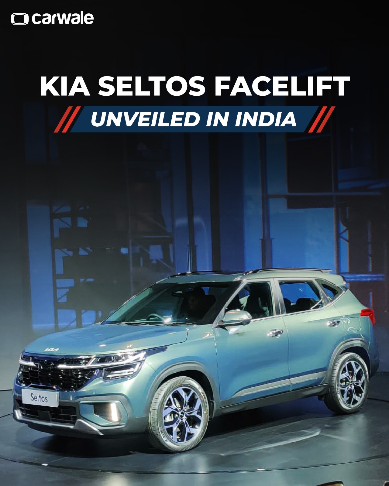 CarWale on Twitter "The SeltosFacelift has made its India debut. The