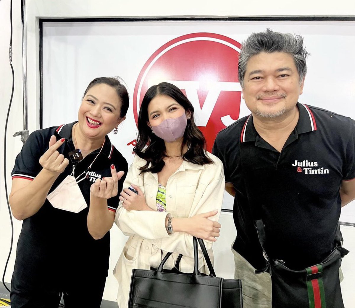 #MaineMendoza with Mr. Julius &amp; Mrs. Tintin Babao ❤️