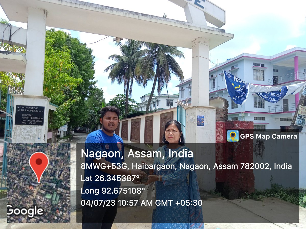 Jitendranath21's tweet photo. "Excited to be a part of the Van Mahotsav celebration organized by ADP College NSS unit! 🌳🌿 Joining hands for tree plantation and distribution program.
@_NSSIndia 
@CMOfficeAssam 
@DIPAKKU93471047 
@DrRanjanKrKaka1 
@nss_rdguwahati 
@YASMinistry 
@NisithPramanik https://t.co/He3t2GZkx4