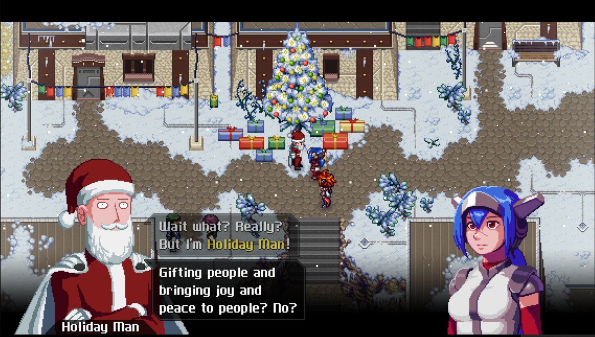 Mitchell (@gamingmitch1990) on Twitter photo Here's my first #NintendoSwitch #indiegame recommendation for this week! 🎮👍🏽
Game - CrossCode
Developer - <a href="/RadicalFishGame/">RadicalFishGames</a>
Publisher - <a href="/Deck13Spotlight/">Deck13 Spotlight</a>
Genre - Action RPG Here's my first #NintendoSwitch #indiegame recommendation for this week! 🎮👍🏽
Game - CrossCode
Developer - <a href="/RadicalFishGame/">RadicalFishGames</a>
Publisher - <a href="/Deck13Spotlight/">Deck13 Spotlight</a>
Genre - Action RPG