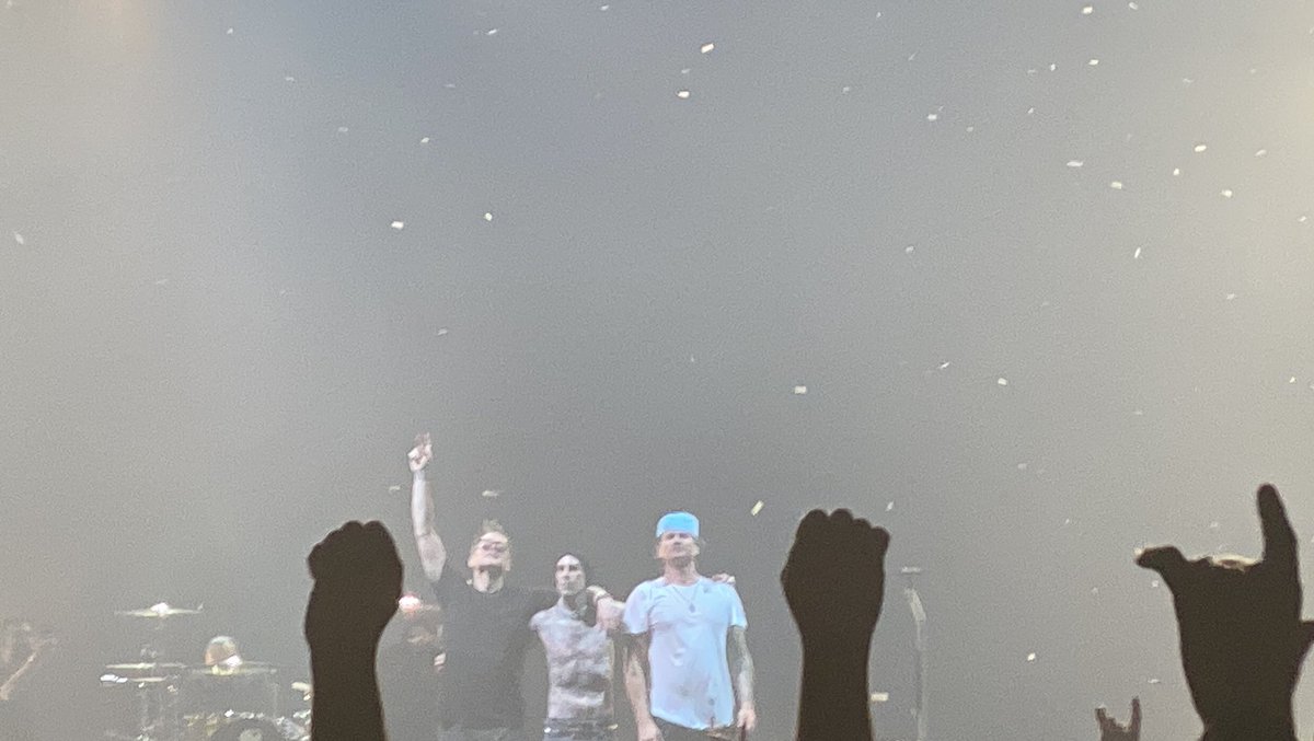 AmantCourtney's tweet photo. @blink182  best. Night. EVER🤘🏼🖤 https://t.co/pLravgCcjE