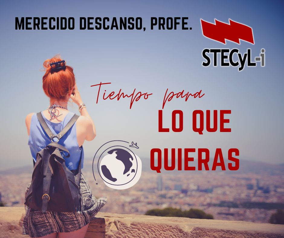 SindicatoSTECyL's tweet photo. 📢 #STECyL os desea un merecido descanso ❤️ https://t.co/lAVceokqfC