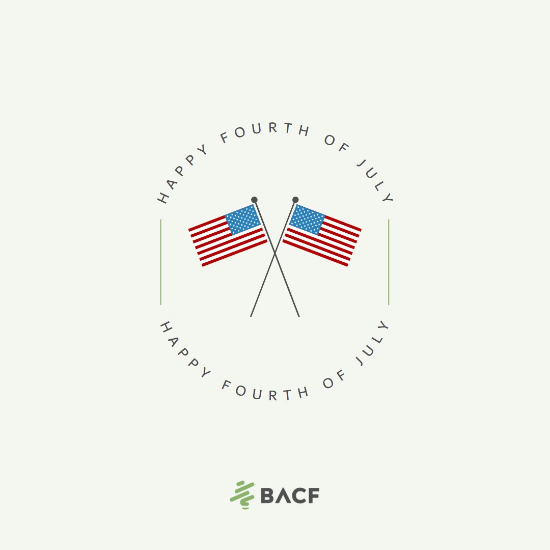 BACF wishes everyone a Happy 4th of July! Today, we honor the principles of liberty and innovation that drive our nation and our work. #July4th #IndependenceDay #BACF