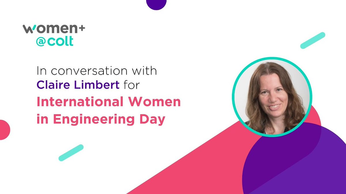 Listen 👂 to this brilliant #INWED23 #podcast from last week's @INWED1919 celebrations with Claire Limbert, one of @Colt_Technology's most senior #womenengineers, discussing her non-traditional #career that led her to #engineering #leadership at #Colt 👉🏼 bit.ly/3Nj1dQI