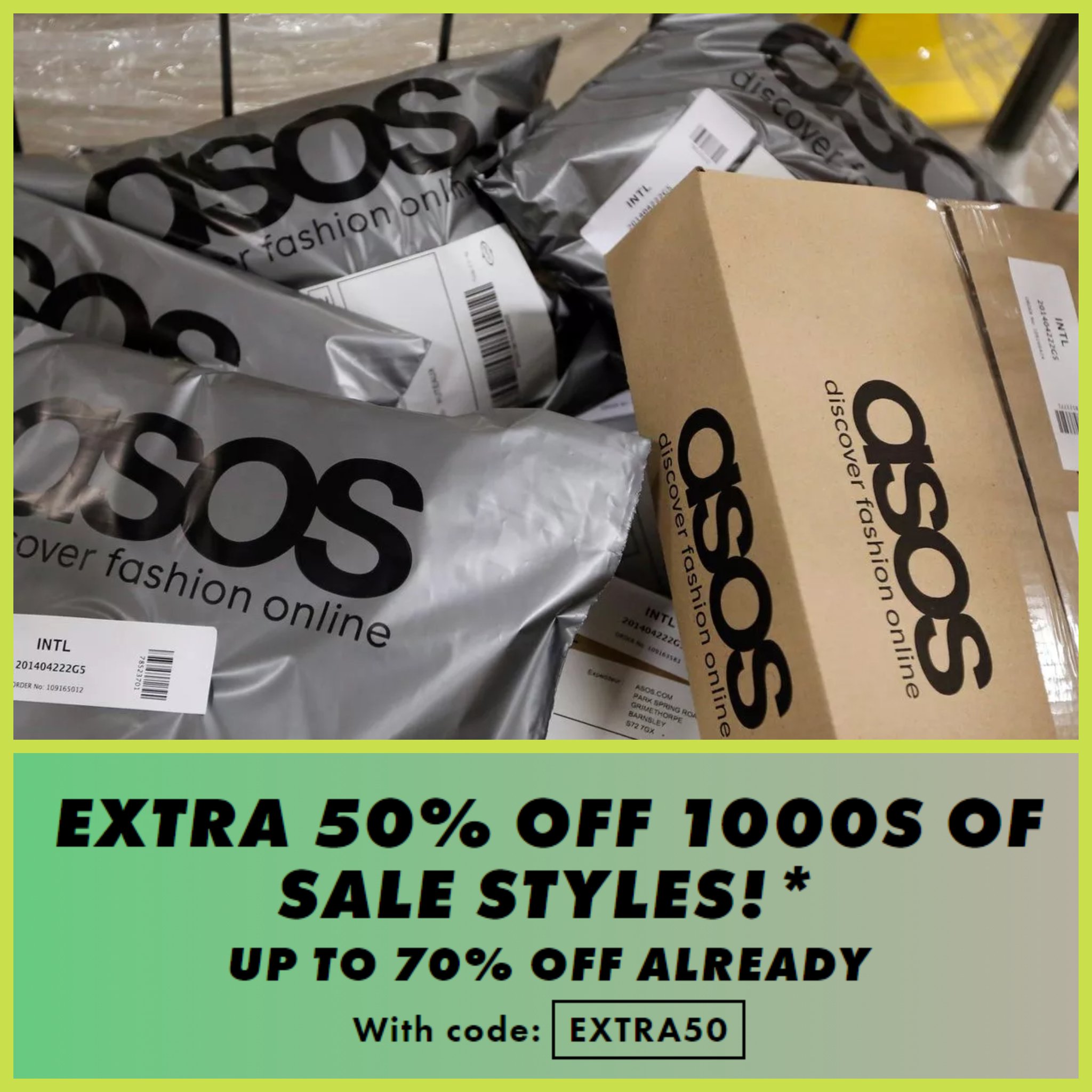 Man Savings on Twitter "Ad Some Bargains available ASOS this