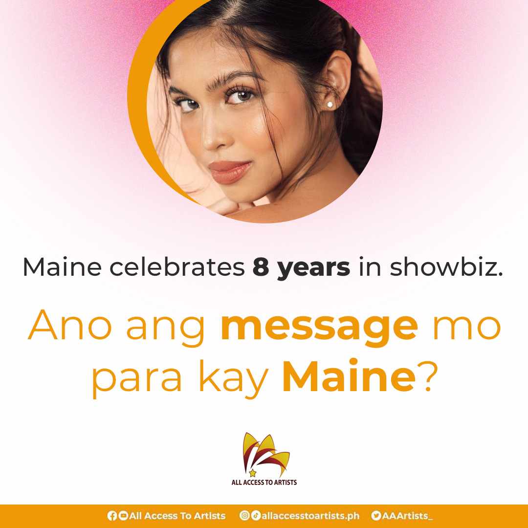 AAArtists_'s tweet photo. It's #MainEight day! 
"Heart is full. So full. Hello July!" - @mainedcm

Follow us for more of your fave AAA stars! ✨️
#MaineMendoza #AllAccessToArtists #fAAAmily https://t.co/P1RWRCu74I