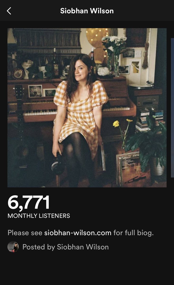 Thank you to anyone who has streamed any of my music this month 🫶🏻 #spotify 

Thanks anyone who joined my Patreon over the pandemic and supported my new record🫶🏻

Check out my new album on Bandcamp, or across all other streaming places 🌺 🌻 

Photo by <a href="/laura_meek/">Laura Meek</a>
