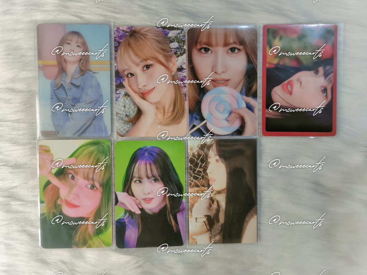 moweeecarts's tweet photo. ic wts lfb 

🔖 #moweeesells

70% sure

twice, newjeans, nmixx photocards

— must take all pc (per group) to push through https://t.co/SrV4YVQcON