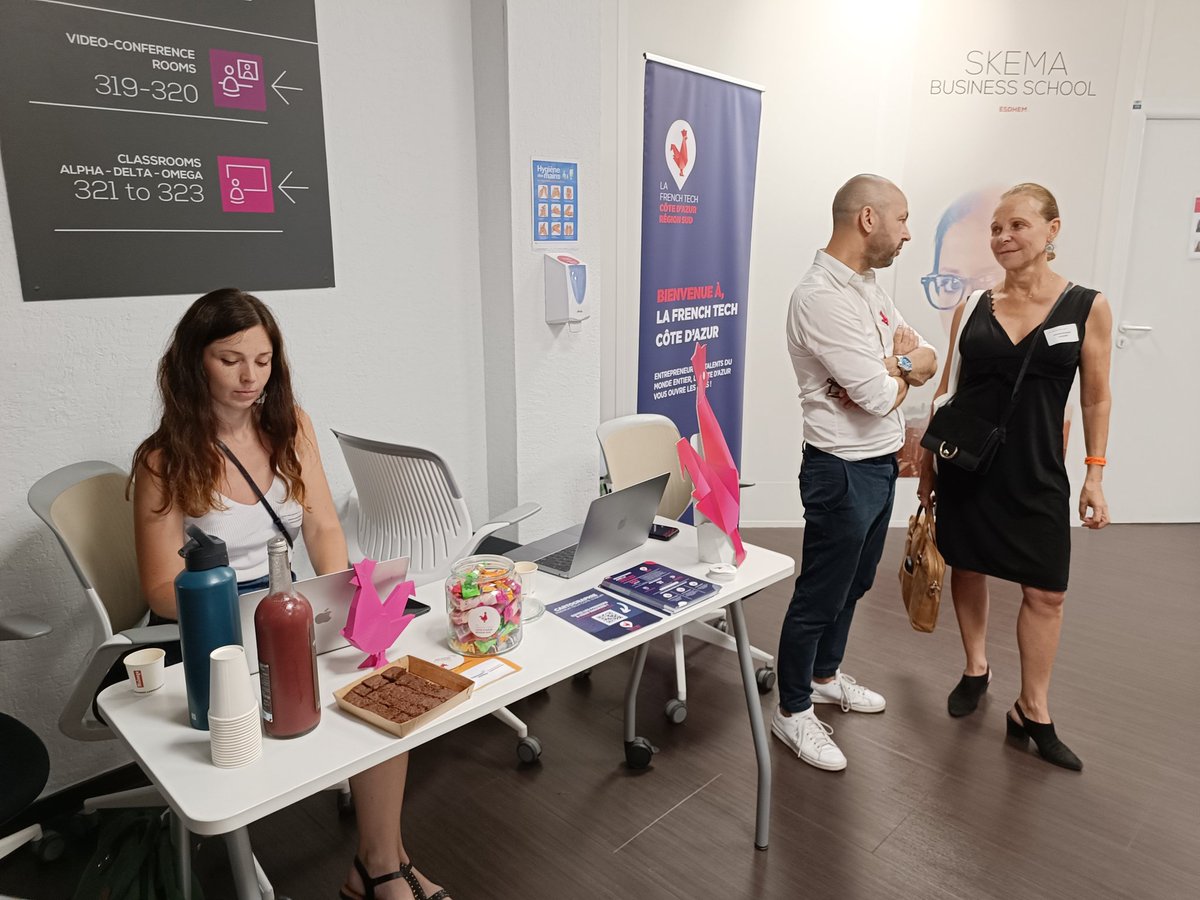 TelecomValley's tweet image. C&apos;est parti pour la première édition de l&apos;#AzurTechSummer sur les tendances et usages du #numerique à @SKEMA_BS pour 2 jours de conférences, ateliers et networking