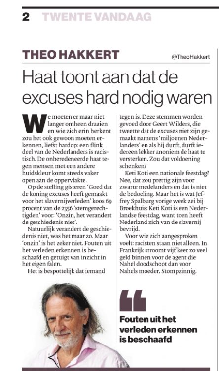 TFiselier's tweet photo. @TheoHakkert slaat de spijker op z'n kop. https://t.co/07J3fxSDUt