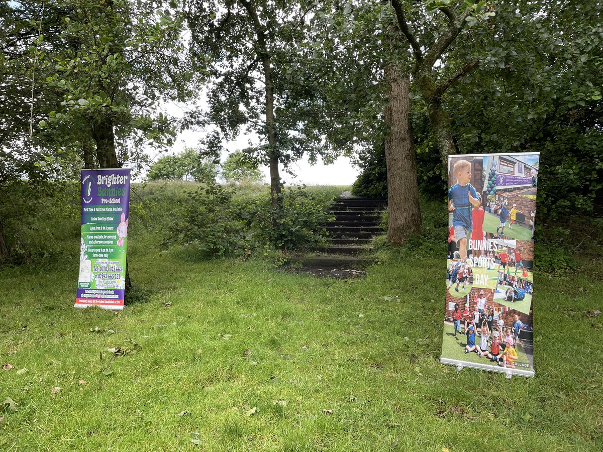 brighterbunnies's tweet image. All set up for this mornings #bunniessportsday in #westhoughtonpark ready to start at 10.30am see you there! #sportsday #activehour @KidsCoachJason @_thedailymile @mywesthoughton @wcn_