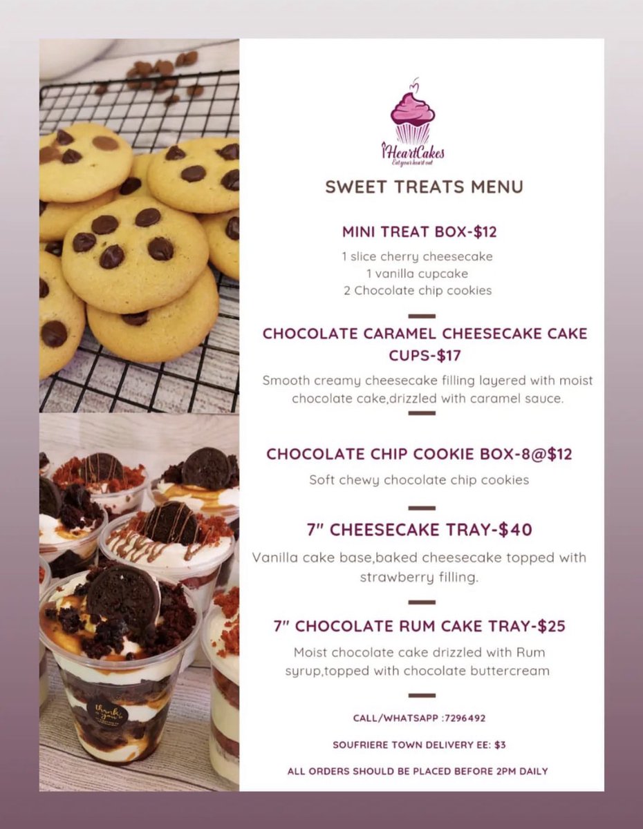 _JwilsEventsLtd's tweet photo. 🇱🇨Shermina’s sweet treats 
🧁🥮🍥🍰🧁 https://t.co/clhdavQUch