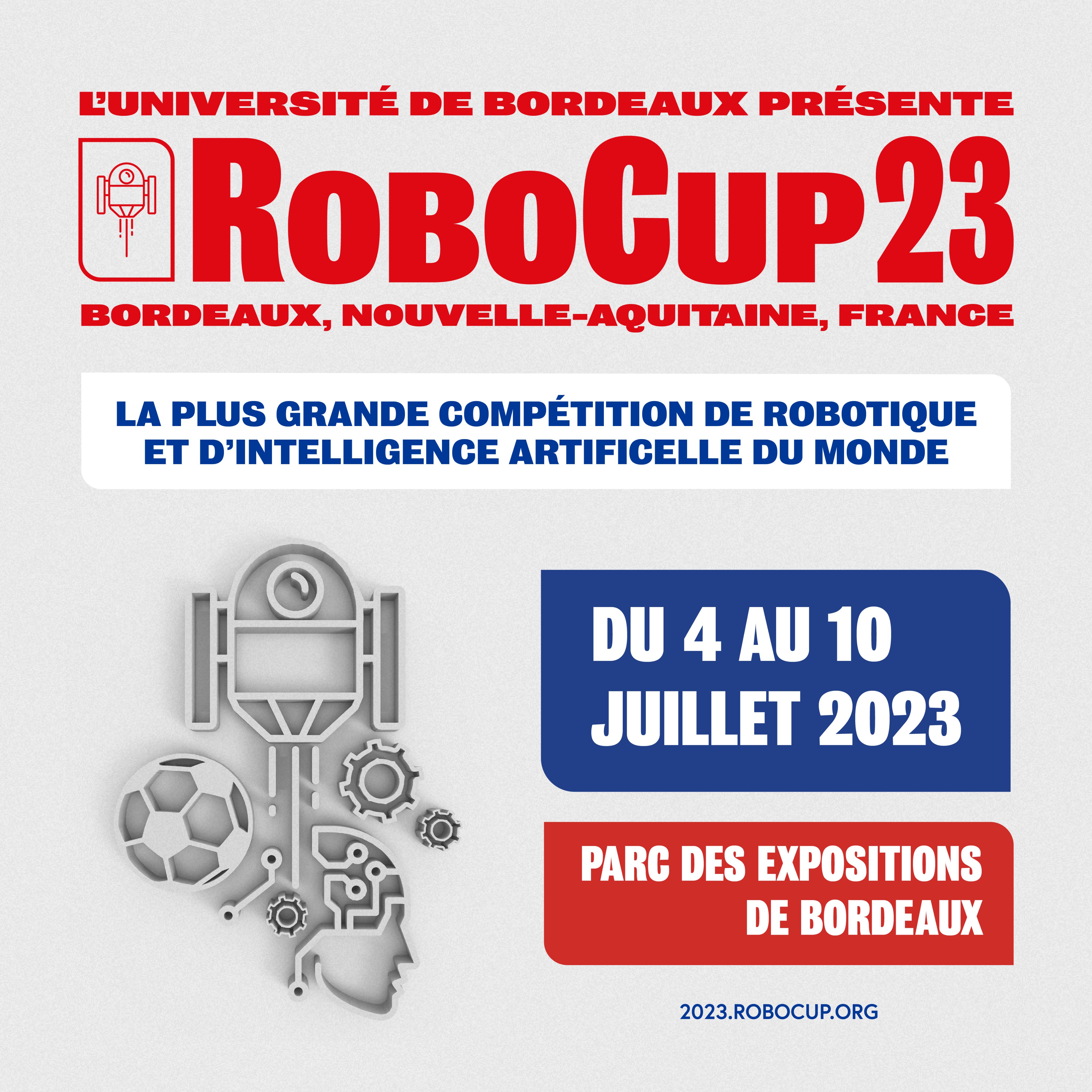 prof2tec on Twitter "RT BordeauxTourism La RoboCup 2023 débute à 