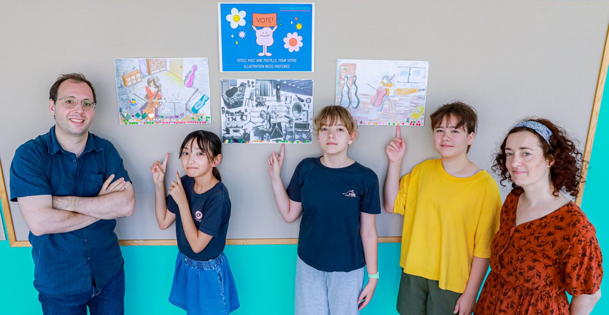 lfitokyo's tweet image. 📚🏆 #PRIX DES #INCOS 2023

#Bravo aux 6e pour leur participation et #engagement dans ce #prixlittéraire. 

#Félicitations aux #gagnantes du #concoursdillustration : Ange-Eline, Iris et Viviane. 

1/2

@aefeinfo 
@AEFEAP 
@FLTfapee 
@ambafrancejp