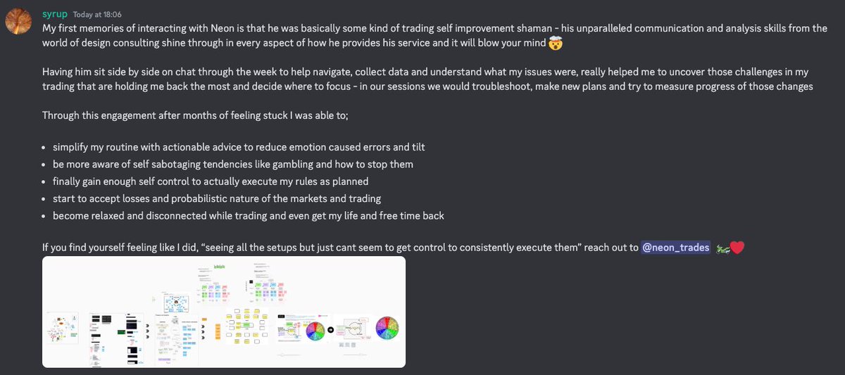 I cant thank <a href="/trader_neon/">neon</a> enough for my new found zen, it has been a genuine real battle all year trying to overcome the subtle addiction that overtrading is - I dont think Ive ever faced anything else in my life so challenging and disruptive 😍🙏