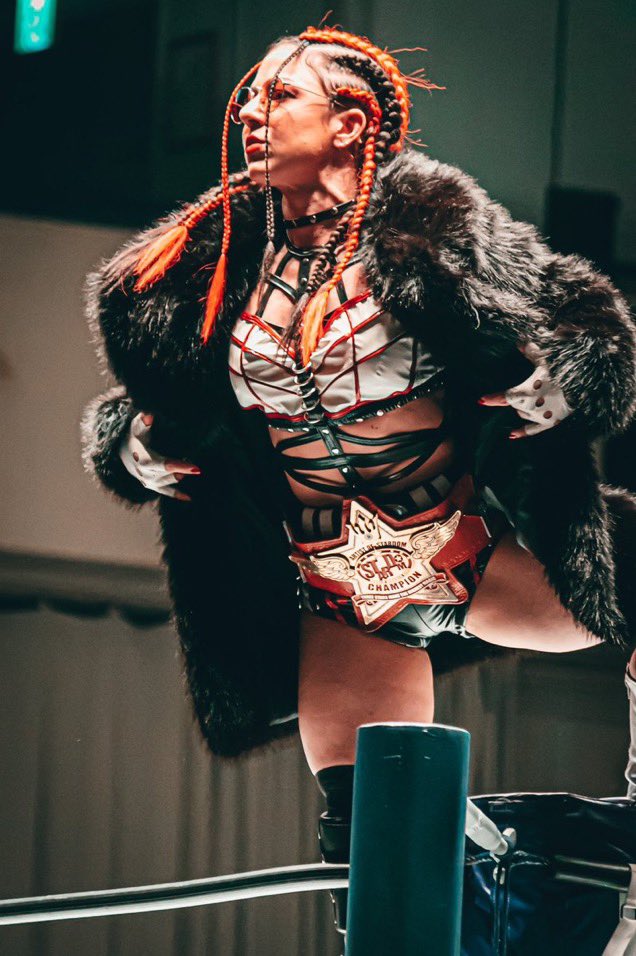 IAmCam8404's tweet photo. @MariahMayx vs. @toxic_thekla
The Saga The NEEDS To Happen….YESTERDAY! 🤼♂️⭐️
That Is The Tweet.
#FightingPrincess 👸🏼 #ToxicSpider 🕷
#ClubVenus #DonnaDelMondo
#GaijinStandouts #FutureAces
#STARDOM https://t.co/pttBnckvEx