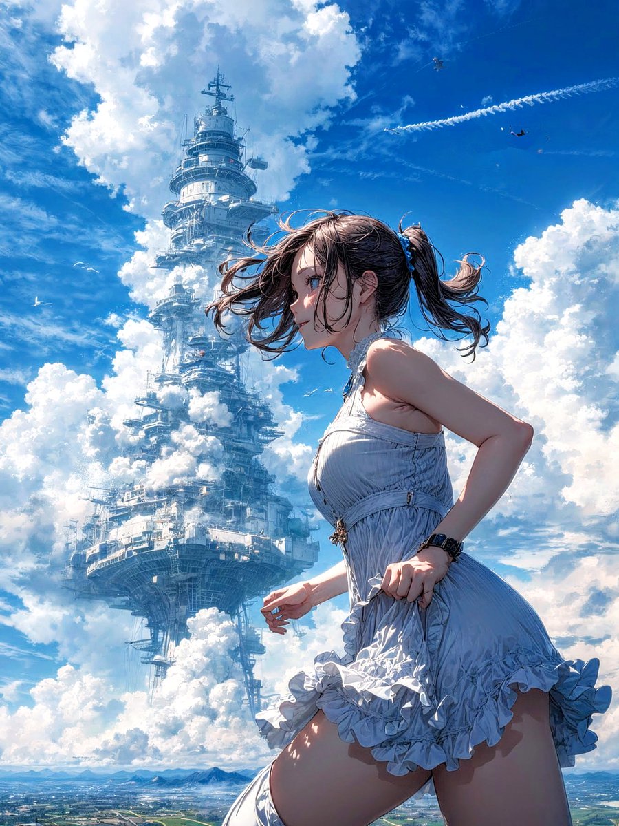 mimi_aiart's tweet photo. 【翼はいらない-真っ直ぐ進む彼女】
#AIart #AIイラスト https://t.co/WJbCGYoRbP