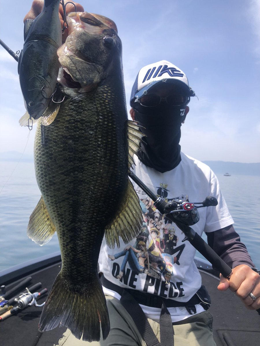 MauYuhi's tweet photo. ビックベイト
バスロイドでズドーン🎣 https://t.co/Ielf8lmeya