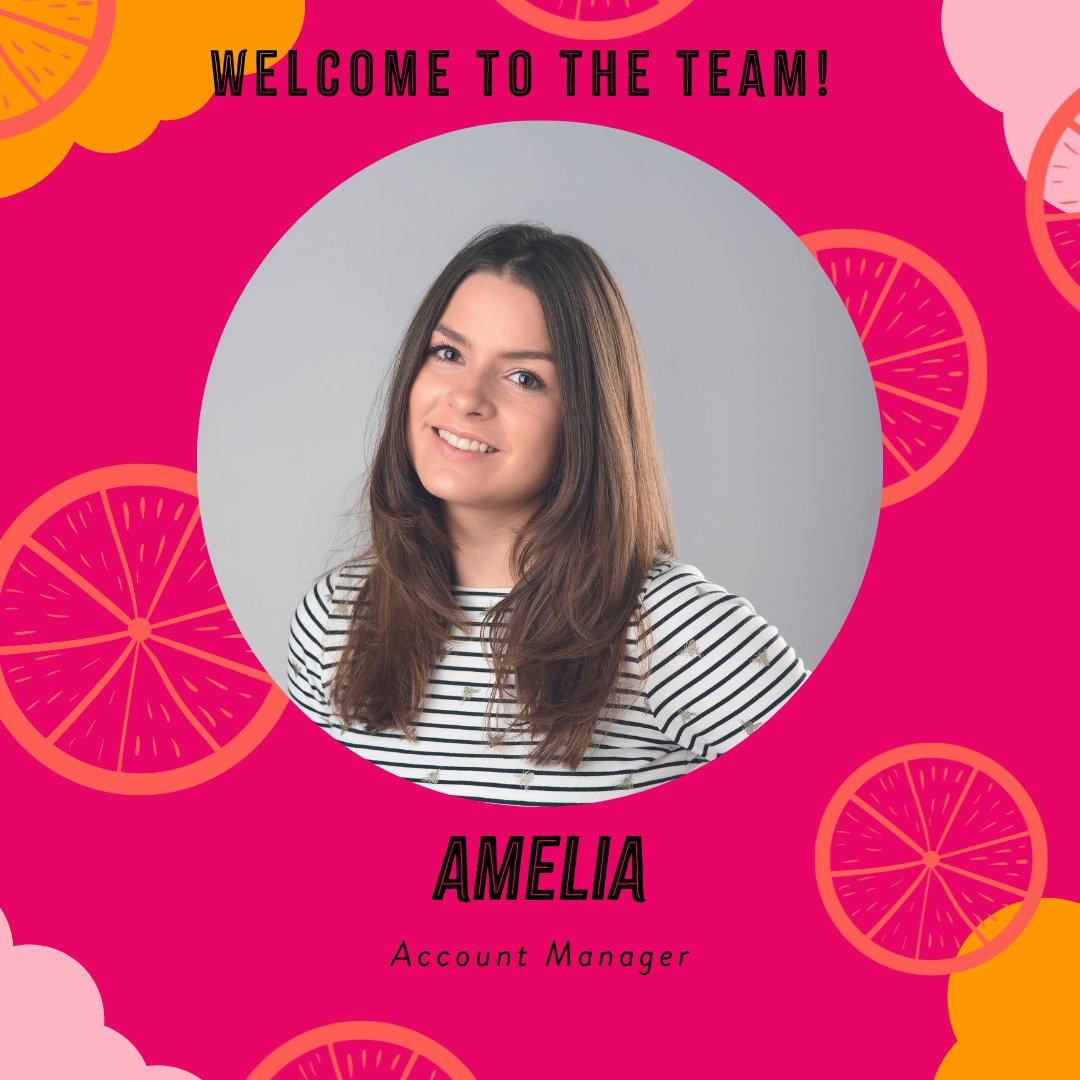 We would like to give the exciting newest member of Orange, Amelia, the biggest welcome to the team! 🤝🙋🏻🧡 Amelia is Orange’s new Account Manager, managing our client base and helping to secure exciting opportunities to take our brands to the next level 🚀🤩 #NewTeam
