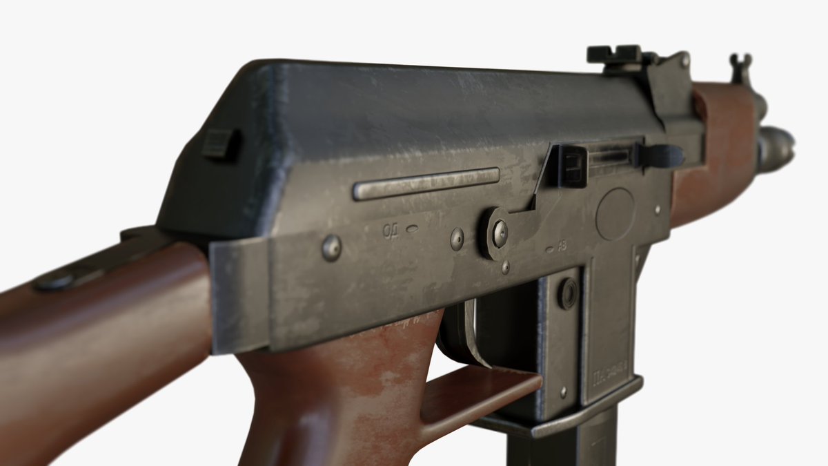 c77di's tweet photo. AK-74u and Tec-9 hybrid, AK-9mm.
Modeled in blender, textured in substance painter.
you can buy it here; https://t.co/fd4f1DIlhE
#blender #gunmodeling #b3d #substancepainter #unity https://t.co/L0te0YgdPO