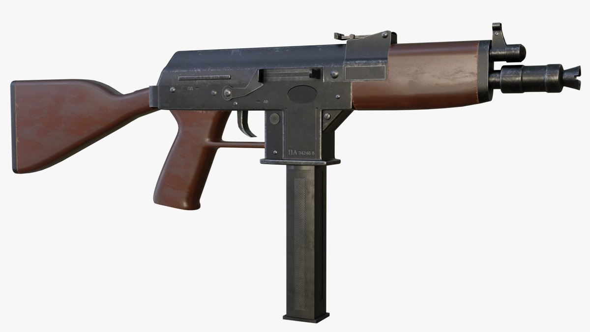 c77di's tweet photo. AK-74u and Tec-9 hybrid, AK-9mm.
Modeled in blender, textured in substance painter.
you can buy it here; https://t.co/fd4f1DIlhE
#blender #gunmodeling #b3d #substancepainter #unity https://t.co/L0te0YgdPO