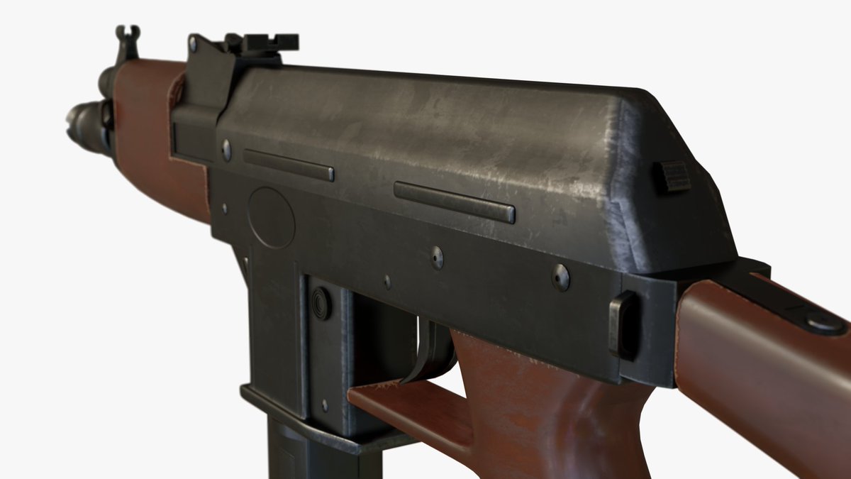 c77di's tweet photo. AK-74u and Tec-9 hybrid, AK-9mm.
Modeled in blender, textured in substance painter.
you can buy it here; https://t.co/fd4f1DIlhE
#blender #gunmodeling #b3d #substancepainter #unity https://t.co/L0te0YgdPO