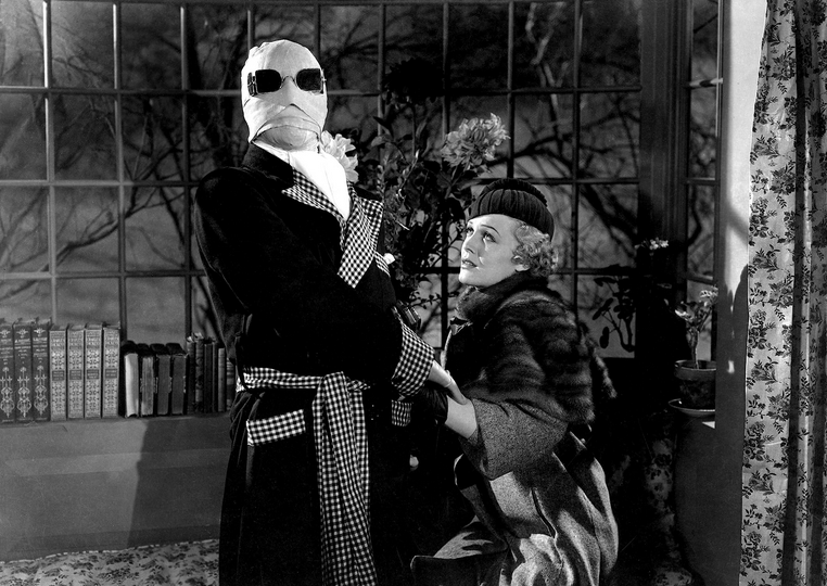Remembering actress Gloria Stuart on her B'day, here in The Invisible Man (1933).