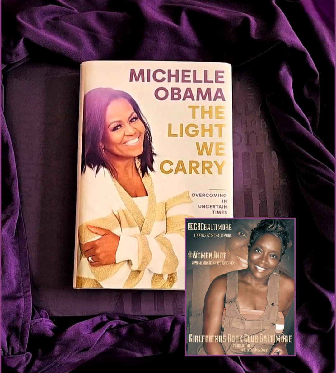 GBCbaltimore's tweet photo. #WomenUniteThroughLiteracy π Learn more & join our #bookclubmovement click https://t.co/pjavkiLdV9 β¦We're reading, Queens!πβ¨οΈ #women #read #TheLightWeCarry #MichelleObama #gbcbaltimore #girlsbookclubbmore #bookclubmovement #goodvibes #books #timeforself #womenunite #bookclub https://t.co/JYkr8OWqGU