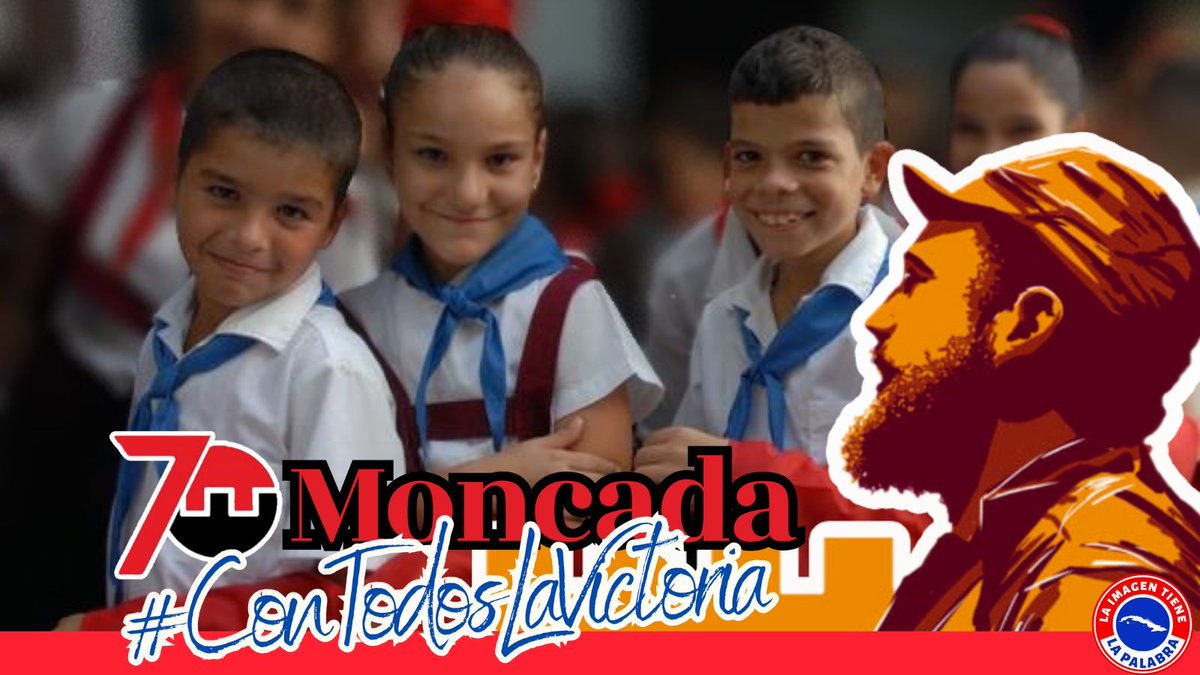 #FidelPorSiempre : “Y así,aquel 26 de Julio fue para nosotros un minuto,en que cuando parecía culminar una lucha,cuando parecía culminar un esfuerzo para iniciar la batalla por la liberación de nuestro pueblo,no era el fin,sino el comienzo”
🔴 #ConTodosLaVictoria 
⚫ #70Moncada