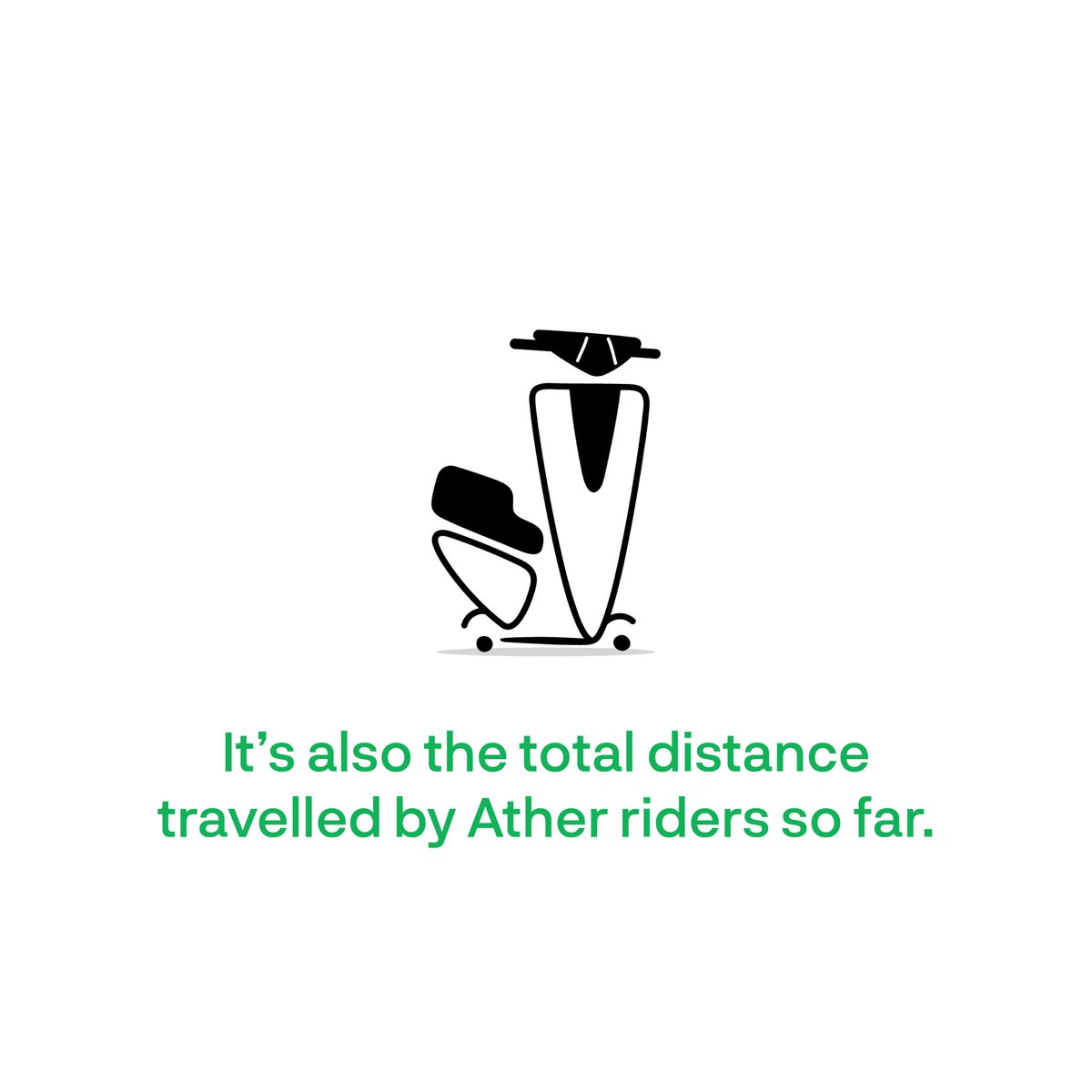 atherenergy's tweet photo. Here’s to all of you warping day-in and day-out. We have now ridden one billion kilometres together!
#WheeeCrossedOneBillion
⚡️⚡️⚡️⚡️⚡️⚡️⚡️⚡️⚡️⚡️ https://t.co/k5THmLaIb8