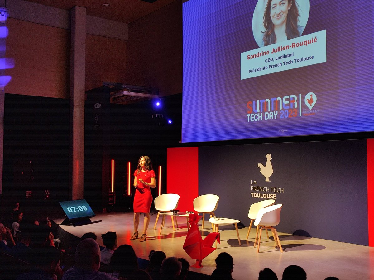 La French Tech Toulouse (@frenchtech_tlse) on Twitter photo 💥 TOP DÉPART DU SUMMER TECH DAY avec le discours d'introduction de <a href="/Marie_Rivet_/">Marie Rivet</a>, <a href="/cgiorgi/">Cédric Giorgi</a> et <a href="/sandrinejr/">Sandrine Jullien-Rouquié</a>.
📱 Pour consulter le programme détaillé ou prendre des rendez-vous individuels avec les
différents acteurs de l’écosystème, téléchargez l’application SUMMER TECH DAY ! 💥 TOP DÉPART DU SUMMER TECH DAY avec le discours d'introduction de <a href="/Marie_Rivet_/">Marie Rivet</a>, <a href="/cgiorgi/">Cédric Giorgi</a> et <a href="/sandrinejr/">Sandrine Jullien-Rouquié</a>.
📱 Pour consulter le programme détaillé ou prendre des rendez-vous individuels avec les
différents acteurs de l’écosystème, téléchargez l’application SUMMER TECH DAY !